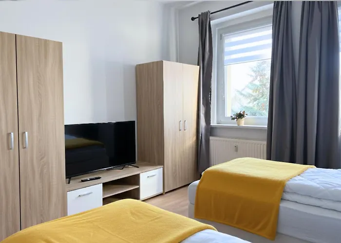 شقة Havn In Merseburg, 2br, Tv, Wifi مرسيبورغ